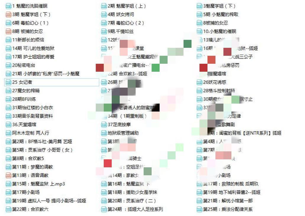 阿木木音声92部（4.41G）