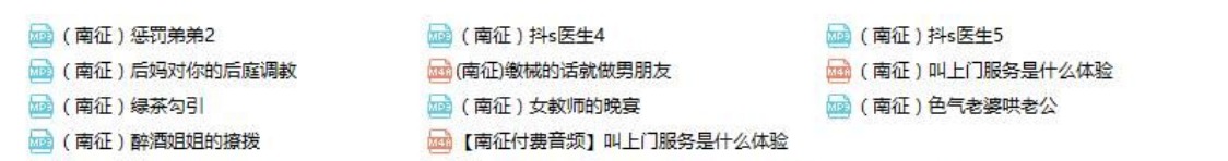 从此更南征音声10部（570M）