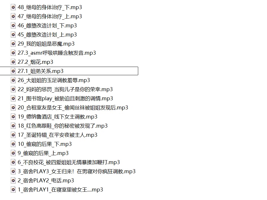 35夏天音声21部音频合集