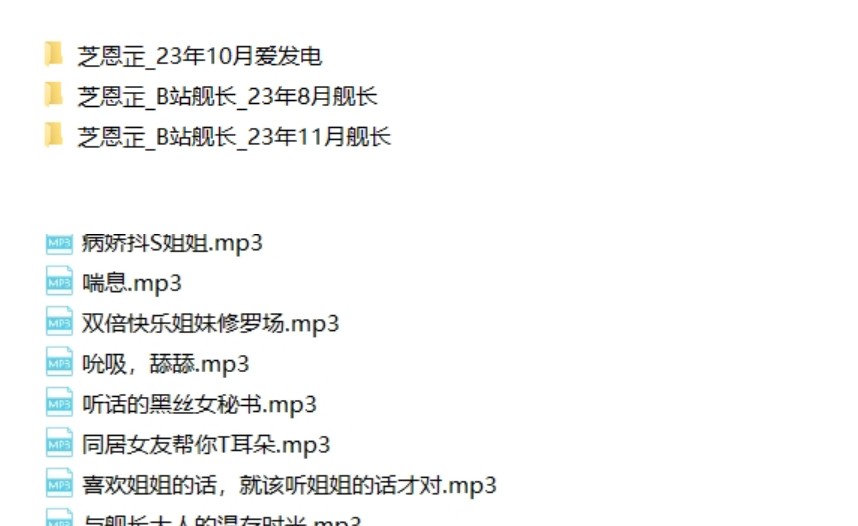 芝恩㱏_B站舰长合集