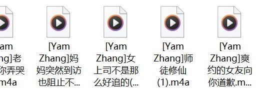 Yam Zhang中文音声10部音频