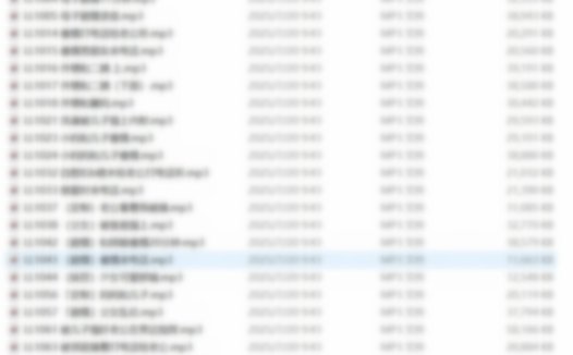 乐乐中文音声音频合集